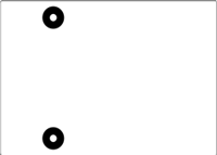 TEXA Front video camera calibration panel for MAZDA with bubble level