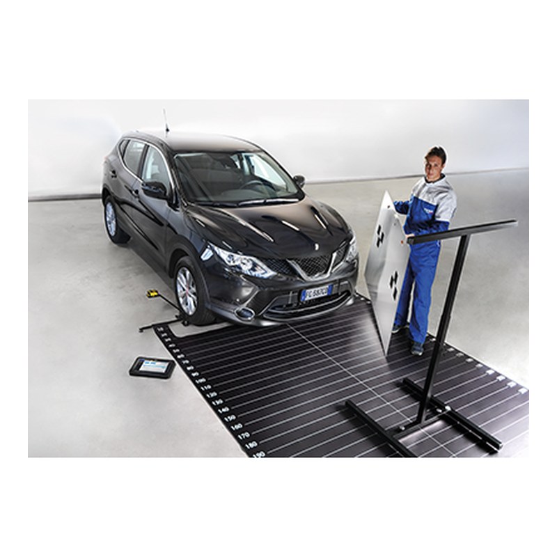 TEXA MAT KIT complete with: - universal mat; - wheel centring brackets complete with laser level