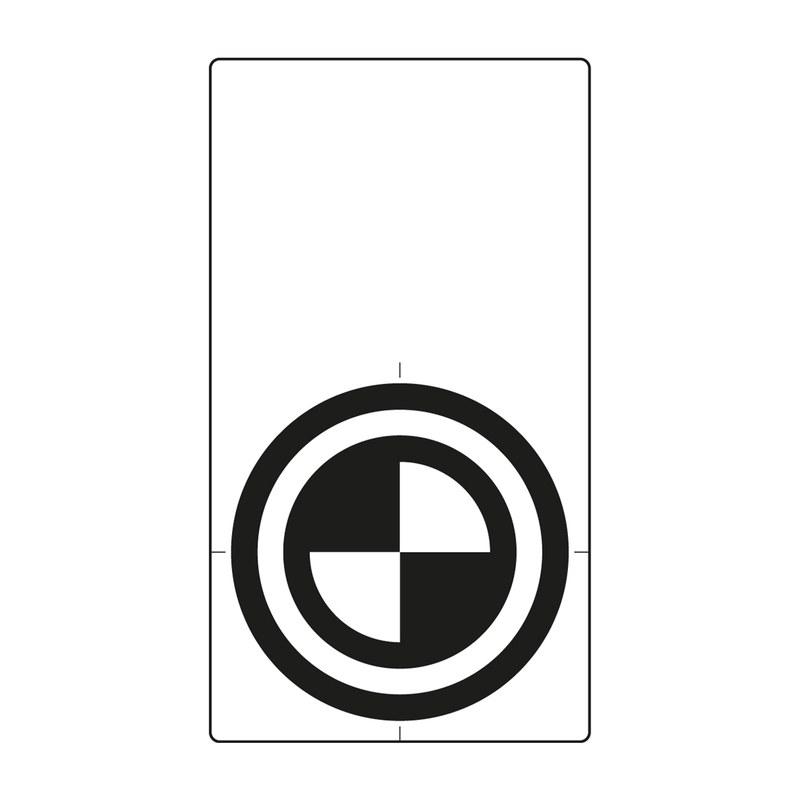 TEXA Front video camera calibration panel for HONDA complete with bubble level